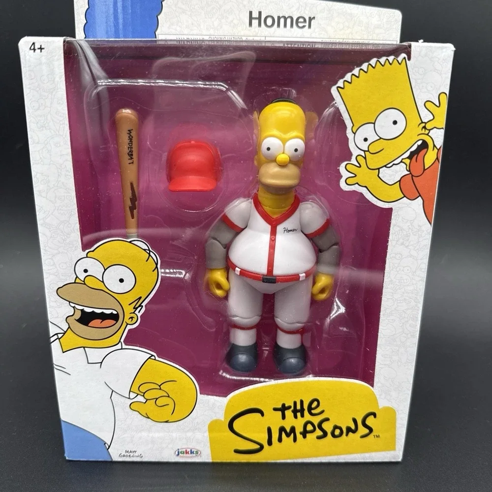 JAKKS Pacific The Simpsons Homer Baseball 5